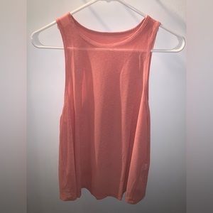 pink crossback tank